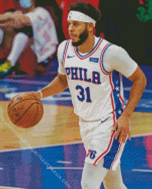 Seth Curry Diamond Painting