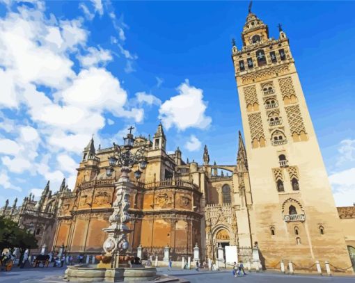 Seville Cathedral Diamond Painting