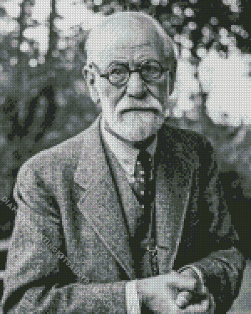 Sigmund Freud Diamond Painting