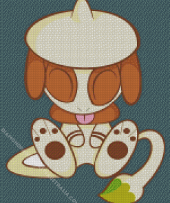 Smeargle Diamond Painting