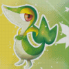 Snivy Species Diamond Painting