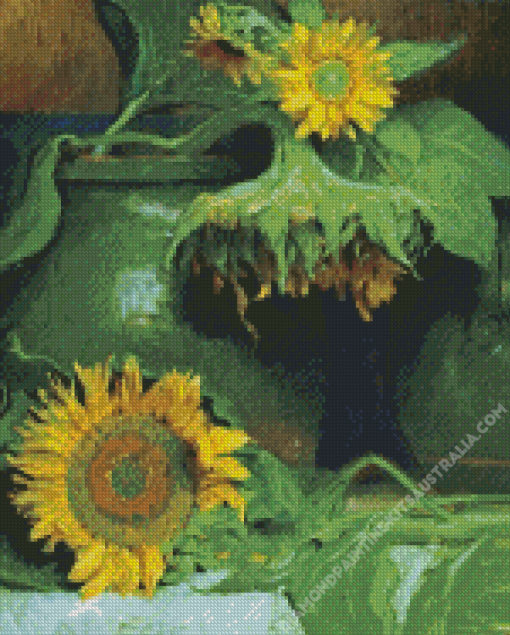 Sunflowers Charles Weed Diamond Painting