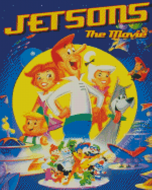 The Jetsons Poster Diamond Painting