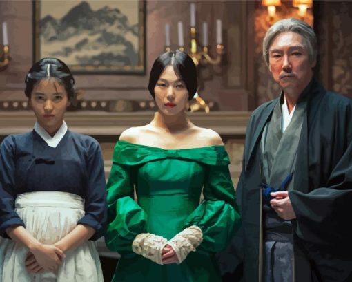 The Handmaiden Characters Diamond Painting