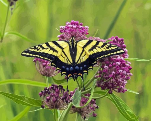 Tiger Swallowtail Diamond Painting