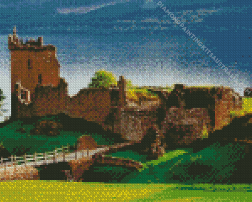 Urquhart Castle Diamond Painting
