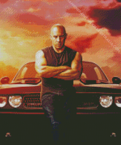 Vin Diesel Diamond Painting