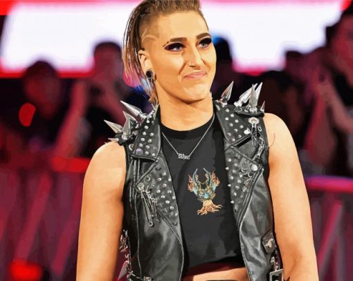 WWE Rhea Ripley Diamond Painting