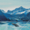 Whale In Glacier Bay Diamond Painting