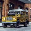 Yellow Land Rover Diamond Painting