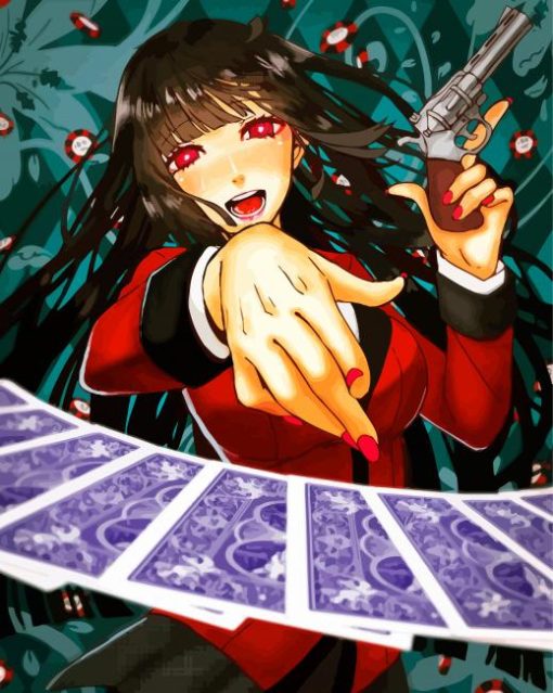 Yumeko Jabami Kakegurui Diamond Painting