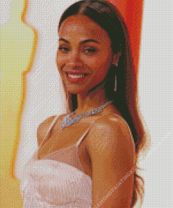 Zoe Saldana Diamond Painting