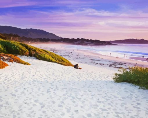 Carmel By The Sea Beach Diamond Painting