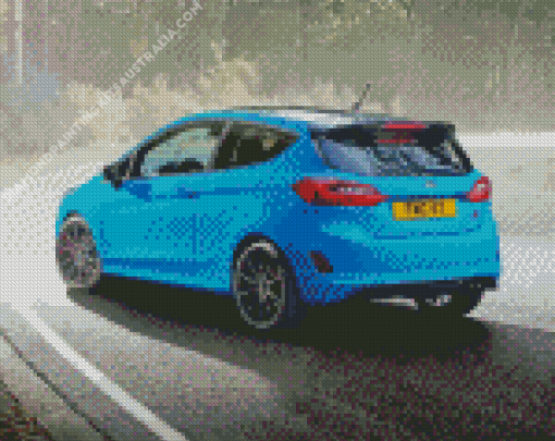 Fiesta Car Diamond Painting