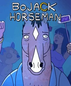 Horseman Bojack Poster Diamond Painting