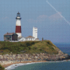 Lighthouse Montauk Diamond Painting