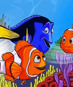 Marlin And Nemo Diamond Painting
