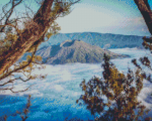 Mount Batur Diamond Painting