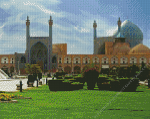 Persian Mosque Diamond Painting