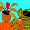 Philodendron Pots Diamond Painting