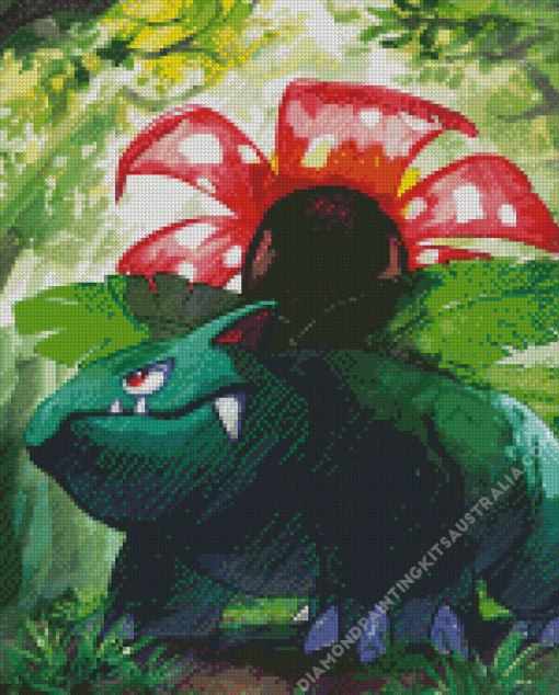 Pokemon Venusaur Diamond Painting