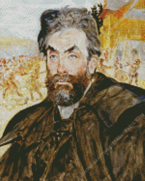 Portrait Of Stanislaw Diamond Painting