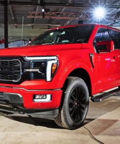 Red Ford F150 Diamond Painting