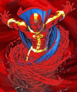 Red Tornado Diamond Painting