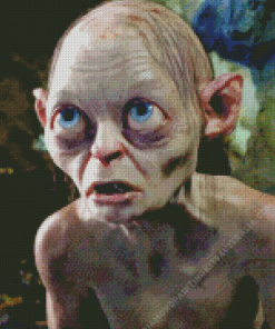 Smeagol Lord Of The Rings Diamond Painting