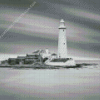 St Marys Lighthouse Diamond Painting