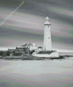 St Marys Lighthouse Diamond Painting