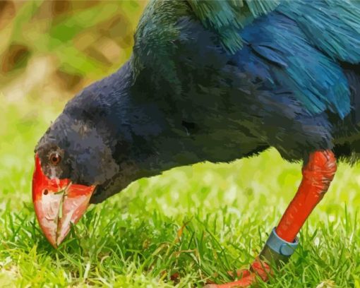 Takahe Rail Diamond Painting