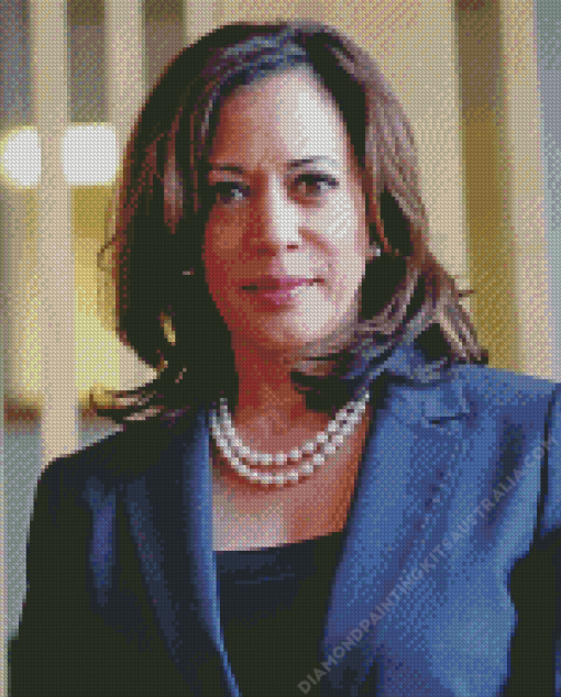 Vice President Kamala Harris Diamond Painting