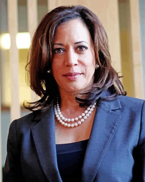 Vice President Kamala Harris Diamond Painting