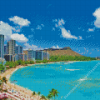 Waikiki Beach Diamond Painting