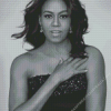 Young Michelle Obama Diamond Painting