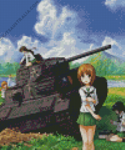 Anime Tank Diamond Painting