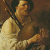 Bagpipe Man Diamond Painting