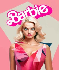 Barbie Movie Poster Diamond Painting