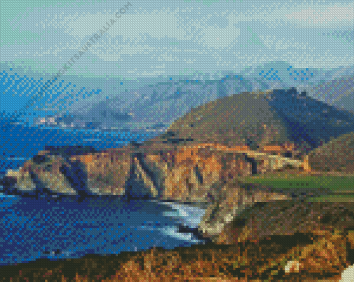 Big Sur CA Diamond Painting