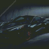 Black Corvette Diamond Painting