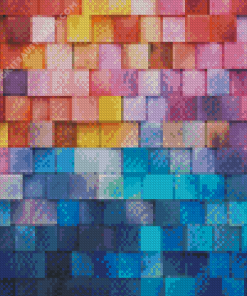 Blocks Of Color Diamond Painting