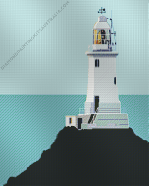 Corbiere Lighthouse Diamond Painting