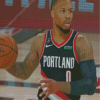 Damian Lillard Diamond Painting