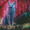Death Wolf Diamond Painting