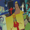 Disney The Emperors New Groove Diamond Painting