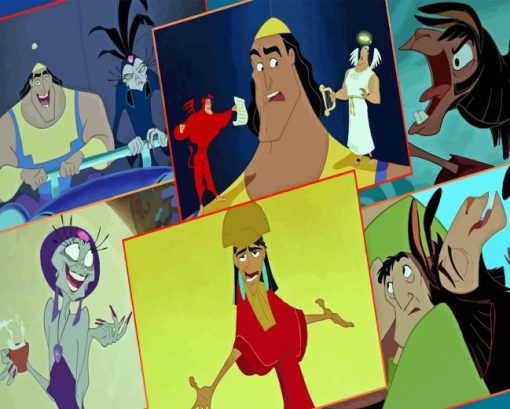 Disney The Emperors New Groove Diamond Painting