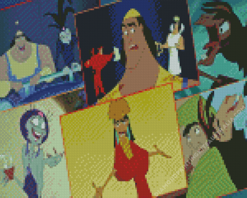 Disney The Emperors New Groove Diamond Painting