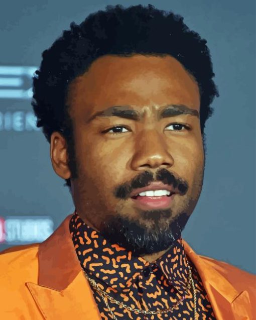 Donald Glover Diamond Painting