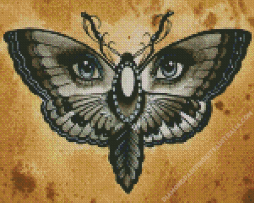 Eyes Butterfly Diamond Painting